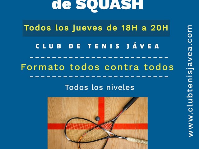 Torneos semanales de Squash