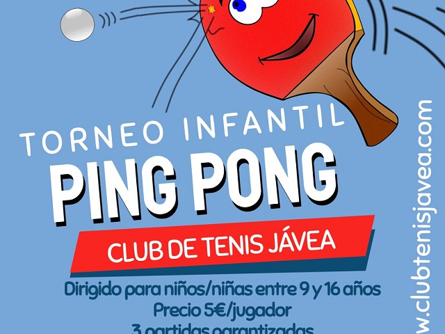 Torneo Infantil de Ping Pong