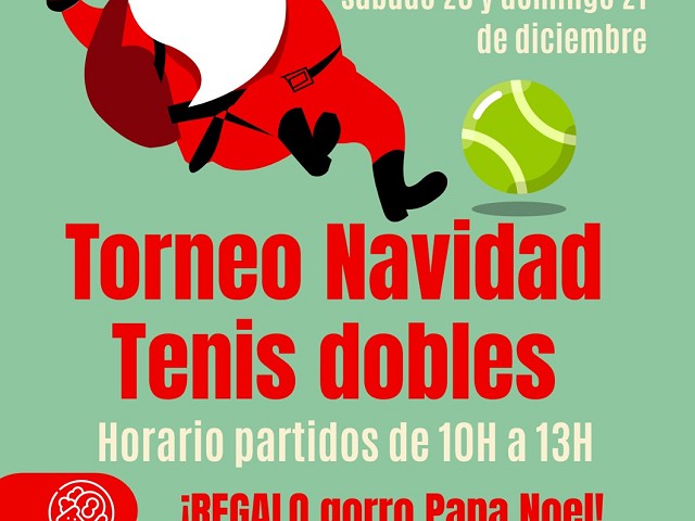 Torneo de Navidad tenis dobles