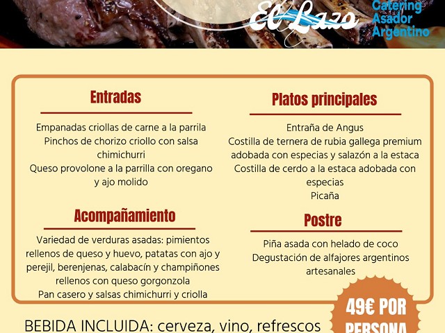 Cena-barbacoa para despedir el verano