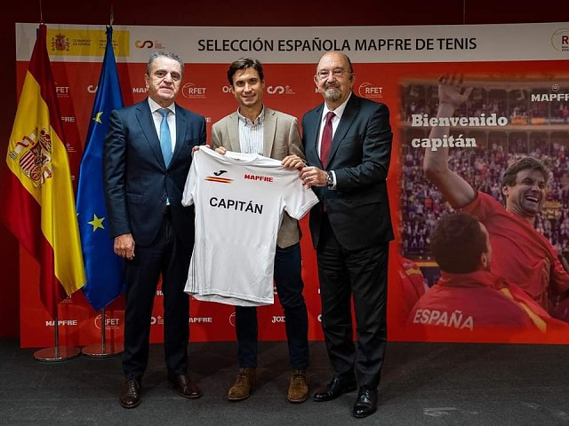 David Ferrer nuevo capitán del equipo español de Copa Davis