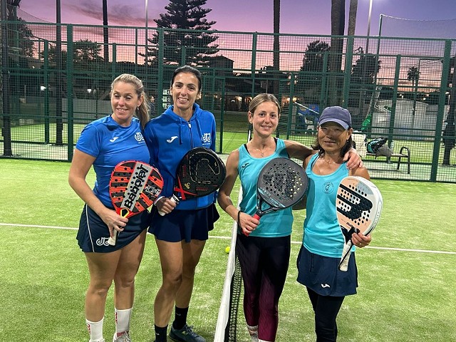 Resultados equipos pádel